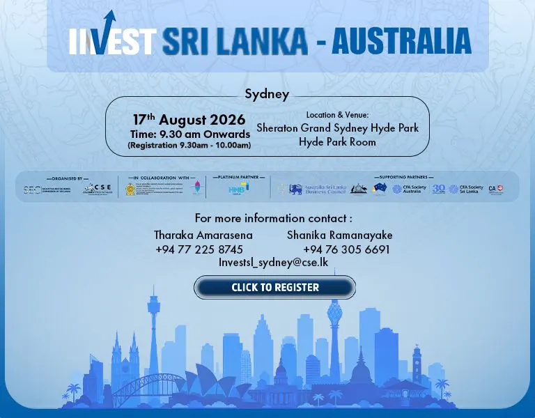 Investor Forum Sydney, 17 August 2026